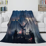 Carica l&#39;immagine nel visualizzatore Galleria, Captain America Brave New World Blanket Flannel Throw Room Decoration