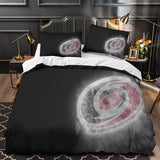 Carica l'immagine nel visualizzatore Galleria, Carolina Hurricanes Bedding Set Quilt Duvet Cover Without Filler