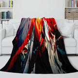 Load image into Gallery viewer, Chainsaw Man Blanket Flannel Fleece Pattern Throw Room Decoration