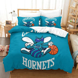 Load image into Gallery viewer, Charlotte Hornets Bedding Set Duvet Cover Without Filler