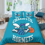 Load image into Gallery viewer, Charlotte Hornets Bedding Set Duvet Cover Without Filler