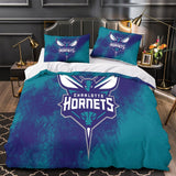 Load image into Gallery viewer, Charlotte Hornets Bedding Set Duvet Cover Without Filler