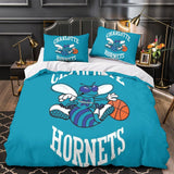 Load image into Gallery viewer, Charlotte Hornets Bedding Set Duvet Cover Without Filler