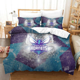 Load image into Gallery viewer, Charlotte Hornets Bedding Set Duvet Cover Without Filler
