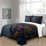 Carica l&#39;immagine nel visualizzatore Galleria, Chicago Bears Bedding Set Duvet Cover Without Filler
