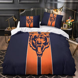 Carica l&#39;immagine nel visualizzatore Galleria, Chicago Bears Bedding Set Duvet Cover Without Filler