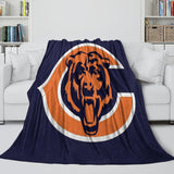 Load image into Gallery viewer, Chicago Bears Blanket Flannel Fleece Throw Kids Room Decoration