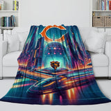 Load image into Gallery viewer, Chicago Bears Blanket Flannel Fleece Throw Kids Room Decoration