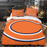 Charger l'image dans la visionneuse de la galerie, Chicago Bears Duvet Cover Kids Bedding Set Without Filler