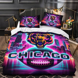 Charger l'image dans la visionneuse de la galerie, Chicago Bears Duvet Cover Kids Bedding Set Without Filler