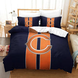 Load image into Gallery viewer, Chicago Bears Duvet Cover Kids Room Bedding Set Without Filler