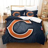 Load image into Gallery viewer, Chicago Bears Duvet Cover Kids Room Bedding Set Without Filler
