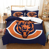 Load image into Gallery viewer, Chicago Bears Duvet Cover Kids Room Bedding Set Without Filler