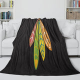 Load image into Gallery viewer, Chicago Blackhawks Blanket Flannel Throw Kids Room Decoration