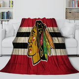 Load image into Gallery viewer, Chicago Blackhawks Blanket Flannel Throw Kids Room Decoration
