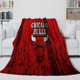 Carica l&#39;immagine nel visualizzatore Galleria, Chicago Bulls Blanket Flannel Fleece Throw Room Decoration