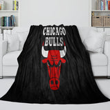 Carica l&#39;immagine nel visualizzatore Galleria, Chicago Bulls Blanket Flannel Fleece Throw Room Decoration