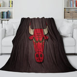 Carica l&#39;immagine nel visualizzatore Galleria, Chicago Bulls Blanket Flannel Fleece Throw Room Decoration
