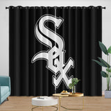 Load image into Gallery viewer, Chicago White Sox Curtains Blackout Window Drapes Room Decoration