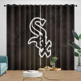 Load image into Gallery viewer, Chicago White Sox Curtains Blackout Window Drapes Room Decoration