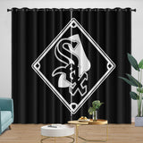 Load image into Gallery viewer, Chicago White Sox Curtains Blackout Window Drapes Room Decoration