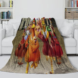 Load image into Gallery viewer, Chicken Run Blanket Flannel Throw Room Decoration