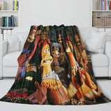 Load image into Gallery viewer, Chicken Run Blanket Flannel Throw Room Decoration