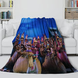 Load image into Gallery viewer, Chicken Run Blanket Flannel Throw Room Decoration