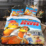 Load image into Gallery viewer, Chicken Run Duvet Cover Bedding Set Without Filler