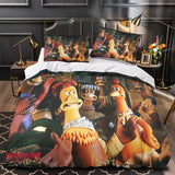Load image into Gallery viewer, Chicken Run Duvet Cover Bedding Set Without Filler