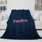 Charger l&#39;image dans la visionneuse de la galerie, Cleveland Guardians Blanket Flannel Throw Room Decoration