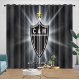 Laden Sie das Bild in den Galerie-Viewer, Clube Atlético Mineiro Curtains Blackout Window Drapes Room Decoration