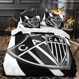 Load image into Gallery viewer, Clube Atlético Mineiro Duvet Cover Bedding Set Without Filler
