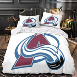 Load image into Gallery viewer, Colorado Avalanche Bedding Set Quilt Duvet Cover Without Filler