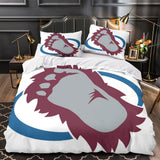 Load image into Gallery viewer, Colorado Avalanche Bedding Set Quilt Duvet Cover Without Filler