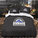 Laden Sie das Bild in den Galerie-Viewer, Colorado Rockies Bedding Set Quilt Cover Without Filler