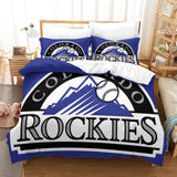 Laden Sie das Bild in den Galerie-Viewer, Colorado Rockies Bedding Set Quilt Cover Without Filler
