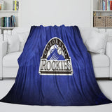 Load image into Gallery viewer, Colorado Rockies Blanket Flannel Throw Room Decoration