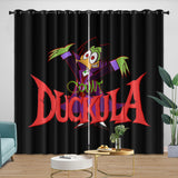 Charger l'image dans la visionneuse de la galerie, Count Duckula Curtains Pattern Blackout Window Drapes