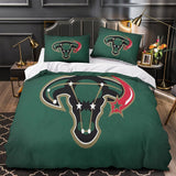 Laden Sie das Bild in den Galerie-Viewer, Dallas Stars Bedding Set Quilt Duvet Cover Without Filler