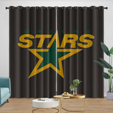 Load image into Gallery viewer, Dallas Stars Curtains Blackout Window Drapes Room Decoration