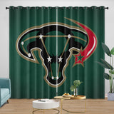 Load image into Gallery viewer, Dallas Stars Curtains Blackout Window Drapes Room Decoration