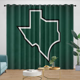 Load image into Gallery viewer, Dallas Stars Curtains Blackout Window Drapes Room Decoration