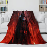 Laden Sie das Bild in den Galerie-Viewer, Darth Vader Blanket Flannel Throw Room Decoration