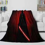 Laden Sie das Bild in den Galerie-Viewer, Darth Vader Blanket Flannel Throw Room Decoration