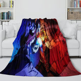Load image into Gallery viewer, Demon Slayer Kimetsu no Yaiba Blanket Flannel Throw Room Decoration