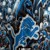 Carica l&#39;immagine nel visualizzatore Galleria, Detroit Lions Bedding Set Duvet Cover Without Filler