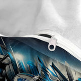 Carica l&#39;immagine nel visualizzatore Galleria, Detroit Lions Bedding Set Duvet Cover Without Filler
