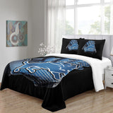 Carica l&#39;immagine nel visualizzatore Galleria, Detroit Lions Bedding Set Duvet Cover Without Filler