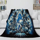 Carica l'immagine nel visualizzatore Galleria, Detroit Lions Blanket Flannel Fleece Throw Kids Room Decoration